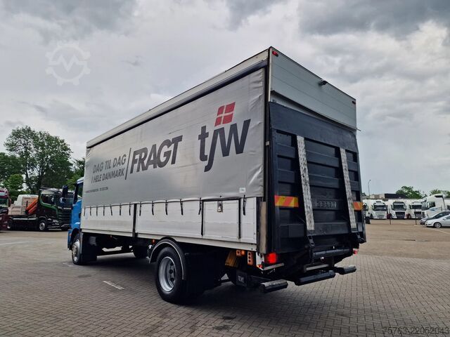 Tarpaulin MAN TGM 18.290 4x2 - Tautliner - Loadlift - Euro 6 ...