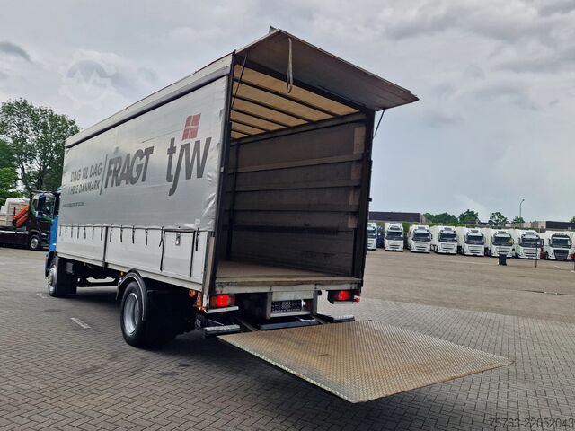 Tarpaulin MAN TGM 18.290 4x2 - Tautliner - Loadlift - Euro 6 ...