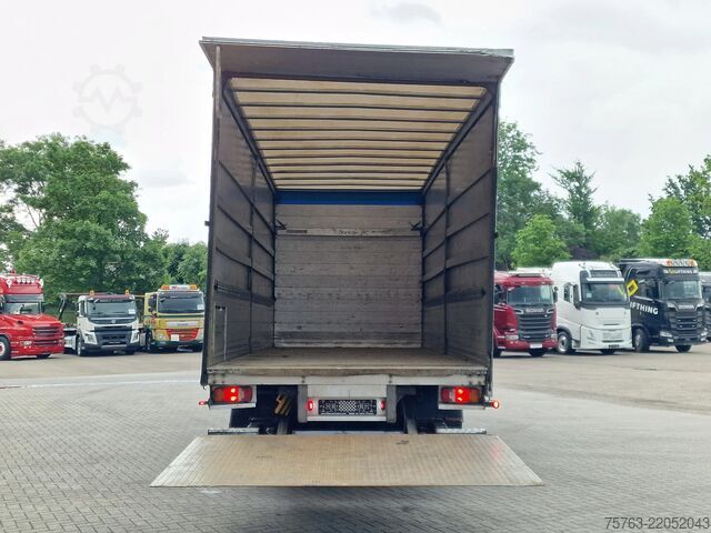 Tarpaulin MAN TGM 18.290 4x2 - Tautliner - Loadlift - Euro 6 ...