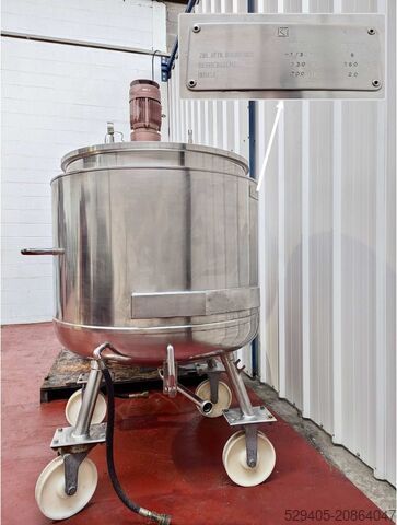 Schmelztank / Prozessbehälter Oskar Krieger Maschinen Fondo Mat Universal 500