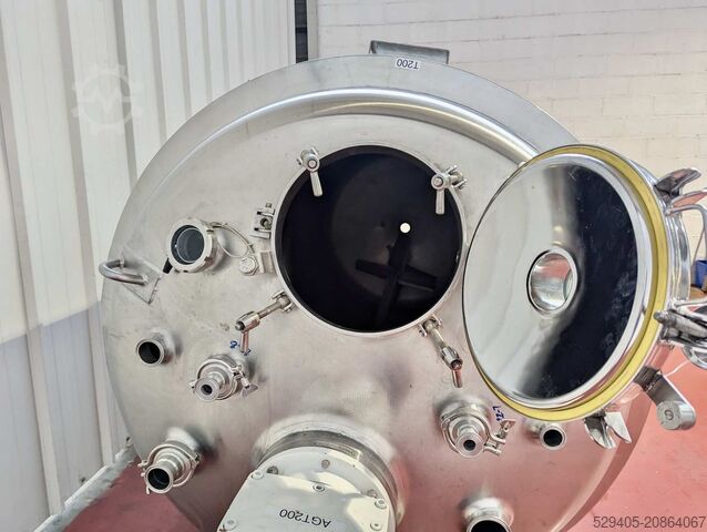 250 L Edelstahl-Reaktor Boccard -