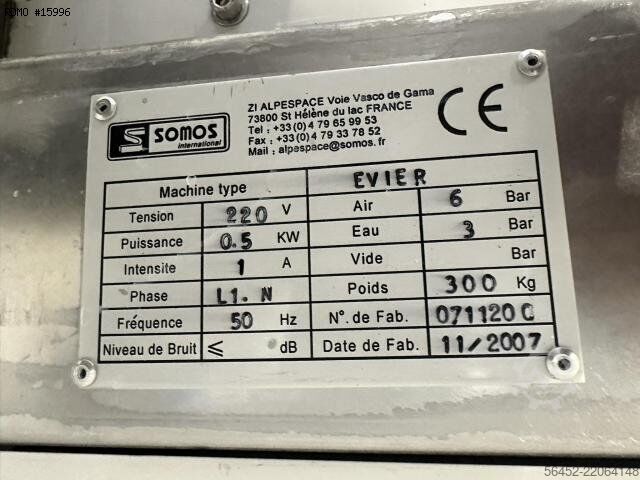 Poliermaschine SOMOS MDF 400 PR