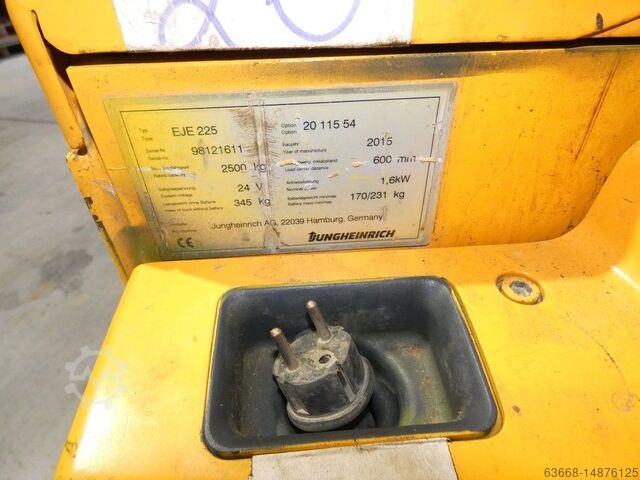 Deichselstapler Jungheinrich EJC 225 G 115