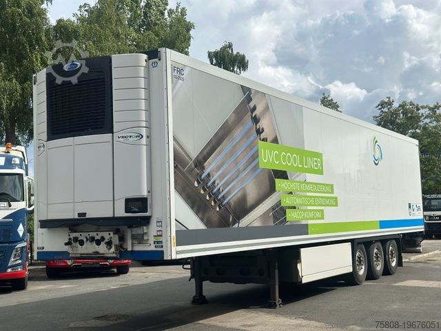 Reefer semitrailer KRONE SD Carrier 1550 Vector 1375h Lift Doppelstock