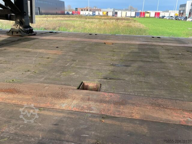 Plattformanhänger Haan OPL 45 Heavy Duty / Rungen-Potholes /BPW / 2x L...