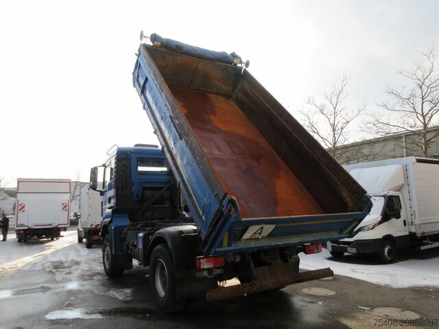 Kipper LKW man TGS 18.480 4x4 BB AHK, Anbauplatte