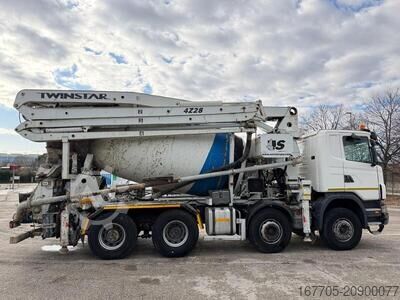 Concrete pump truck SCANIA G440