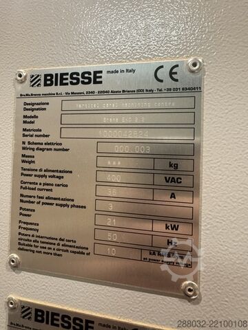 Vertikales Holzbearbeitungszentrum BIESSE BREMA EKO 2.2