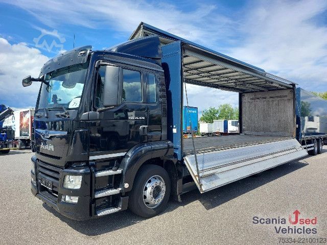 LKW mit Getränkeaufbau MAN TGS 26.470 mit ORTEN Getränkeaufbau