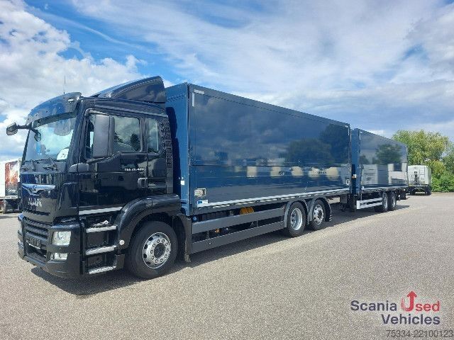 LKW mit Getränkeaufbau MAN TGS 26.470 mit ORTEN Getränkeaufbau