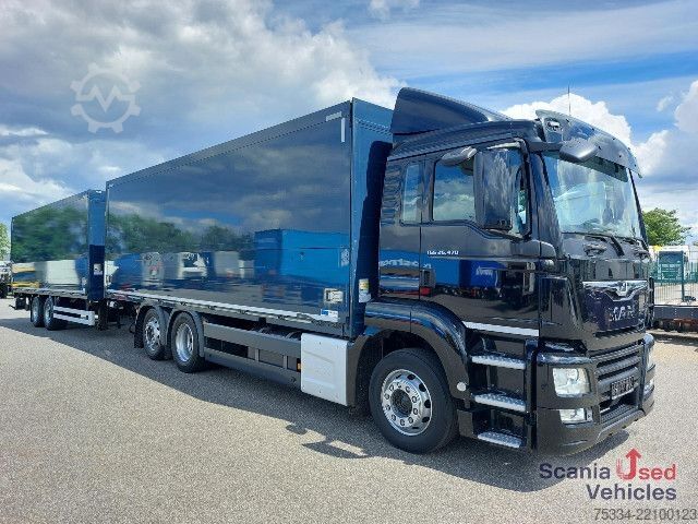 LKW mit Getränkeaufbau MAN TGS 26.470 mit ORTEN Getränkeaufbau