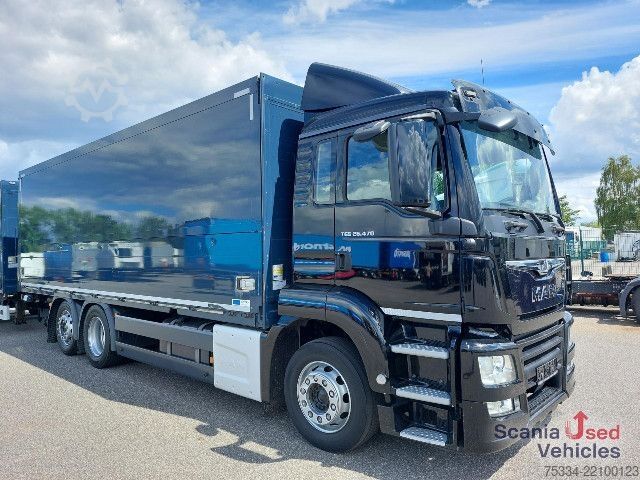 LKW mit Getränkeaufbau MAN TGS 26.470 mit ORTEN Getränkeaufbau