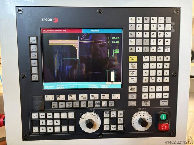 Cycle-controlled lathe Buffalo Machinery Microcut BNC 446