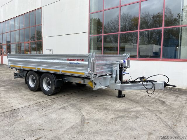 Tipper trailer Möslein TTD 14  5,70 m  14 t Tandem- Kipper Tieflader 5,70 m lang, Breite Reifen-- Neufahrzeug --
