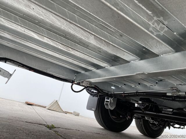 Low loader trailer Möslein TT 11-E6x2 hydr. Rampen  Tieflader für Fräsen breiten hydraulischen Rampen, Neu