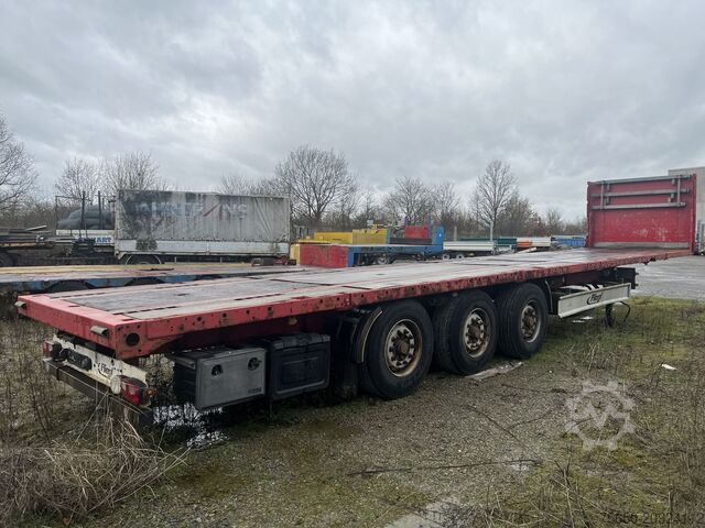 Open semitrailer Fliegl SDS350  3 Achs Sattelauflieger