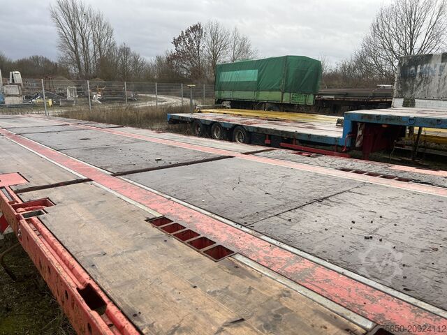 Open semitrailer Fliegl SDS350  3 Achs Sattelauflieger