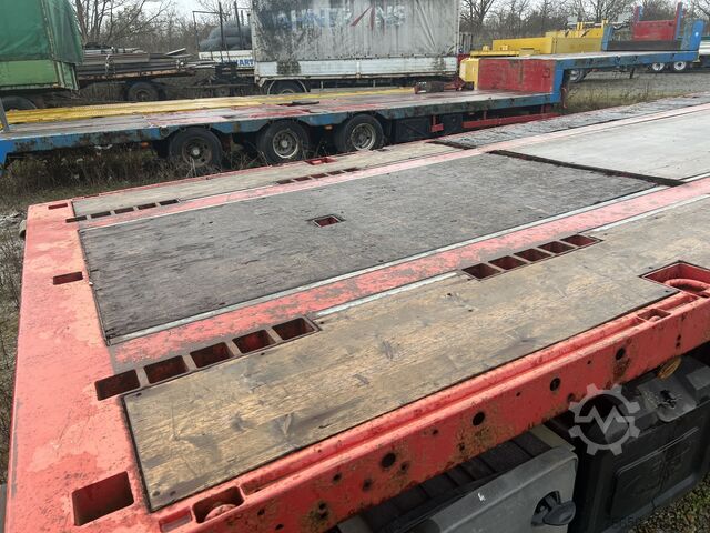 Open semitrailer Fliegl SDS350  3 Achs Sattelauflieger