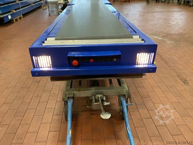 Telescopic conveyor Belt conveyor Conveyor belt Budde TGF 02