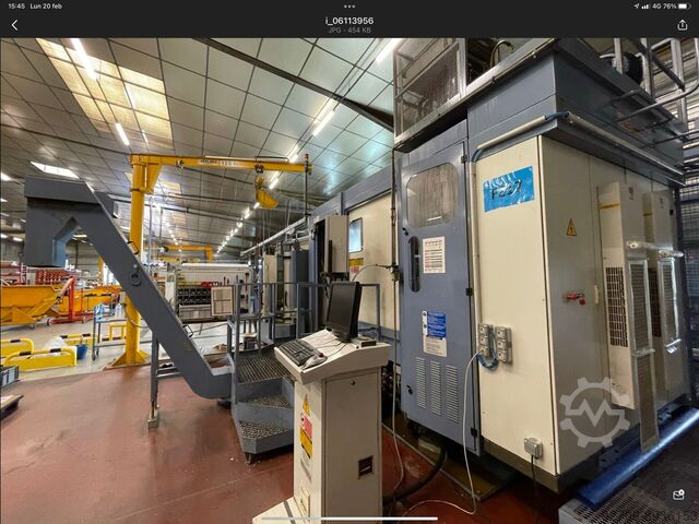 5-axis horizontal machining centre MCM CLOCK 700