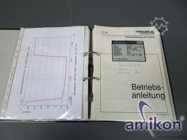 Shock test chamber Heraeus HT 7012 S2