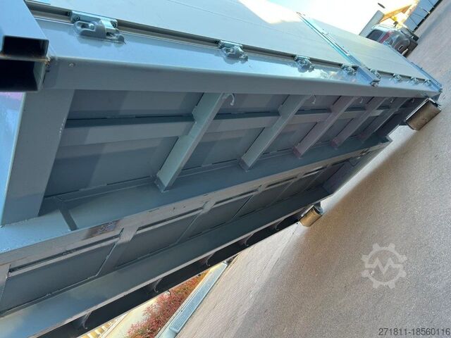 Roll-off container  CONTAINER SCARRABILE NUOVO A PIANALE CON SPONDE