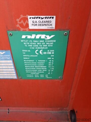 Articulated boom lift Niftylift HR28 HYBRID 4X4
