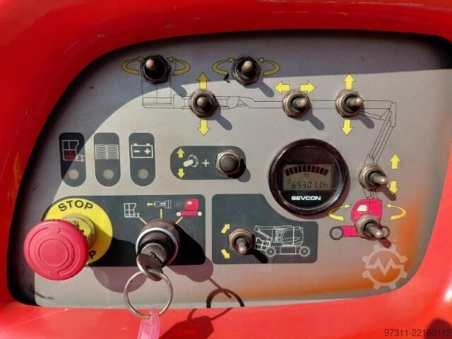 Articulated boom lift Manitou 150AETJ C 3D