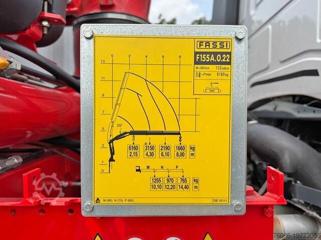 Kranwagen Iveco EuroCargo 150 Fassi F155A.0.22 Crane Truck