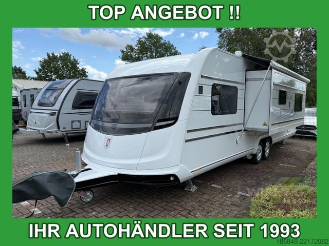 Wohnwagen TABBERT CELLINI 750 HTD 2,5 Slide Out ALDE+TV+Clesana