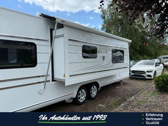 Wohnwagen TABBERT CELLINI 750 HTD 2,5 Slide Out ALDE+TV+Clesana