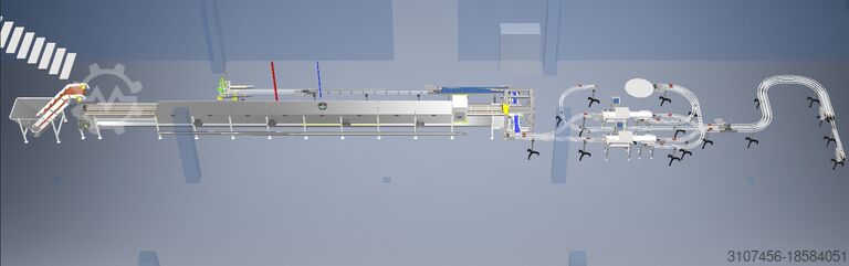 Fischfilet-Blanchierlinie NMTEH SIA