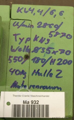 Milling motor for edge processing machines Perske KNS