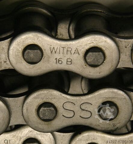 Acid-resistant roller chain Witra 16B-1 SS X - (1" x 17,02 mm)