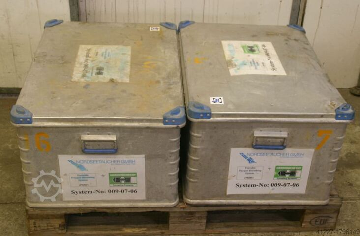 Tragbares Sauerstoff-Atemgerät HYTECH portable Oxygen Breathing System