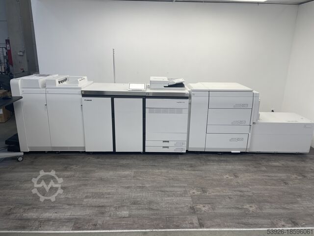 Colour production machine Canon imagePRESS V1000 incl. Sensing Unit, Fiery D3000, Booklet fin.