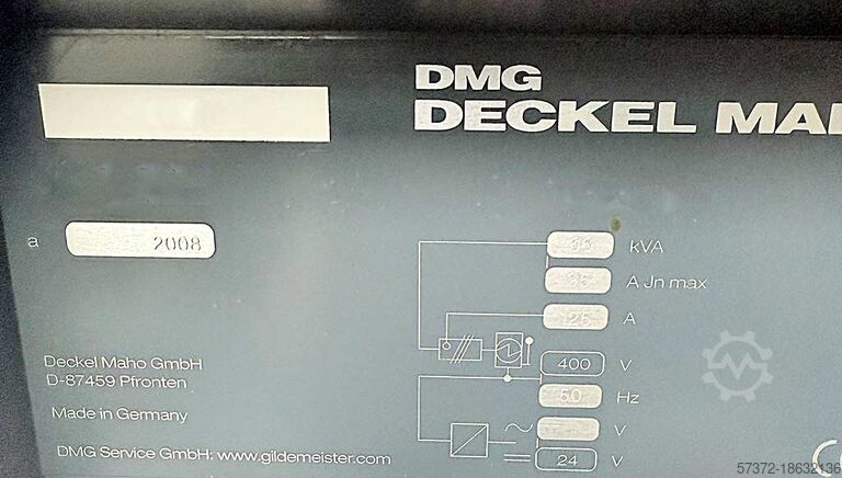 CNC Bearbeitungszentrum DMG DMC 60 T RS3