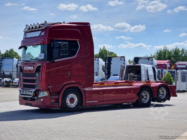 Hook arm system Scania S580 V8 NGS Highline 6x2 - AJK Hydrolift hook -...