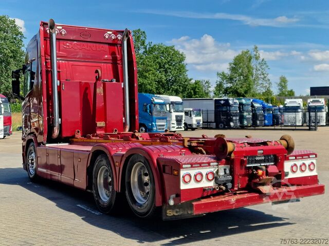 Hook arm system Scania S580 V8 NGS Highline 6x2 - AJK Hydrolift hook -...