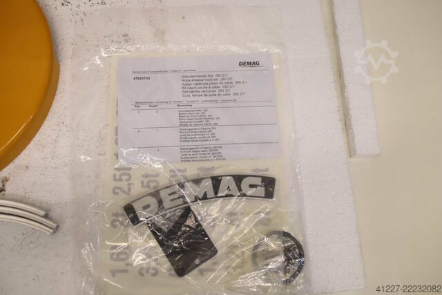 Rope pulley cover set Demag 280 2/1  47926133