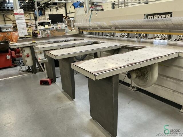 Plattenaufteilsägen  Mayer PS 2 Z 2001 Vorritzer Mayer PS 2 Z