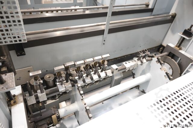 HOMAG SIZING & EDGE BANDING-SOFTFORMING HOMAG + MAHROS KFL 620 SOFTFORMING + Brush AUTOMATION