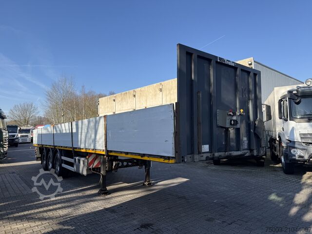 Auflieger mit offener Pritsche  3- Achs Lecitrailer Pritsche