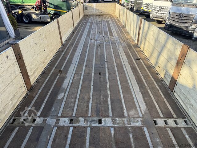 Auflieger mit offener Pritsche  3- Achs Lecitrailer Pritsche