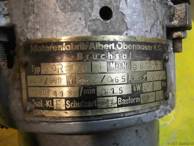 Getriebemotor 0,15 kW 118 U/min Obermoser DORSch0