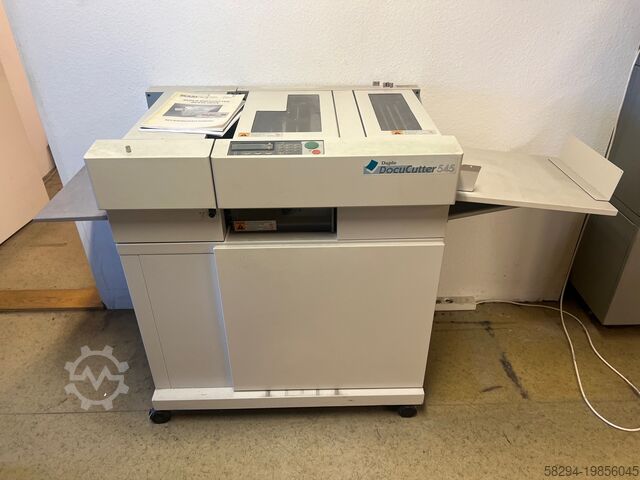 Grooving and perforating machine Duplo Docucutter 545