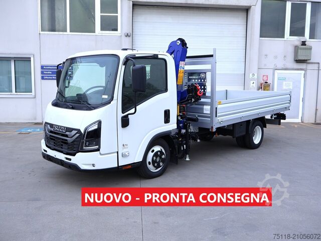 Transporter mit Kipper Isuzu M21 TT - GRU e CASSONE FISSO