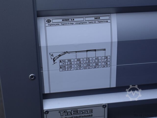 Transporter mit Kipper Isuzu M21 TT - GRU e CASSONE FISSO