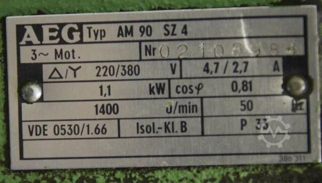Hydraulikaggregat für Kraftspannfutter Röhm 1E2UHS316