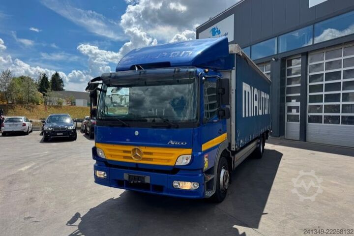 LKW mit Pritsche & Plane MERCEDES-BENZ Atego 1529 4x2